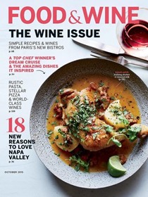 Food & Wine Magazine, October 2015: The Wine Issue