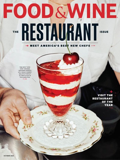 Food & Wine Magazine, October 2023: The Restaurant Issue