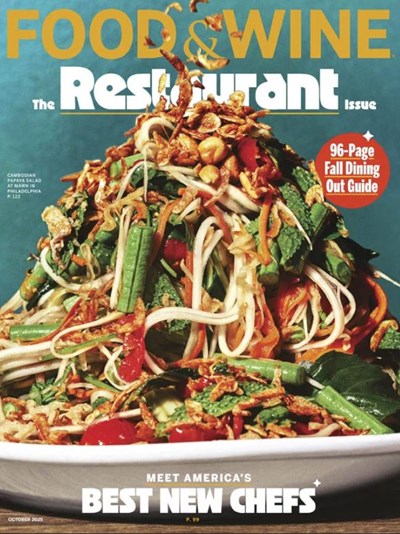 Food & Wine Magazine, October 2025: The Restaurant Issue