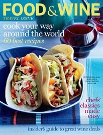 Food & Wine Magazine, September 2012: Travel Issue