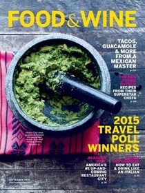 Food & Wine Magazine, September 2015