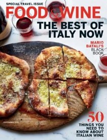 Food & Wine Magazine, September 2016: The Travel Issue