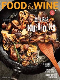 Food & Wine Magazine, September 2021