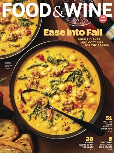 Food & Wine Magazine, September 2025