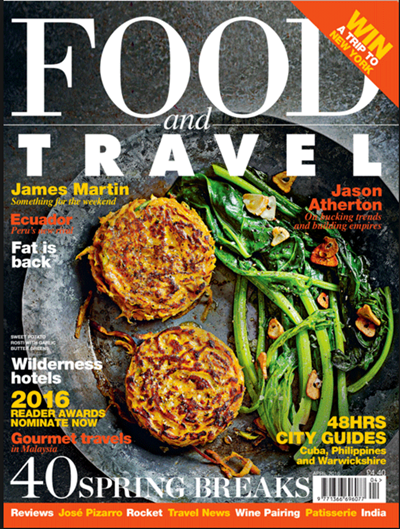 Food and Travel Magazine, April 2016