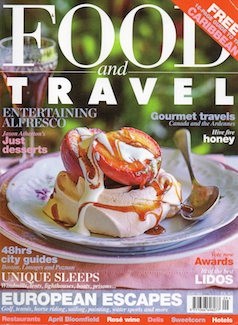 Food and Travel Magazine, Aug/Sep 2015