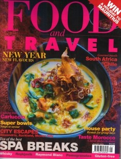 Food and Travel Magazine, January 2013