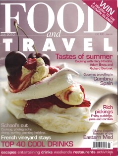 Food and Travel Magazine, July 2010