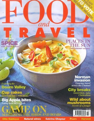 Food and Travel Magazine, October 2014