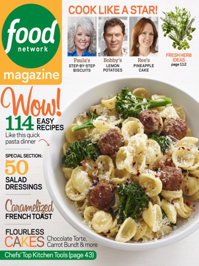 Food Network Magazine, April 2013 | Eat Your Books