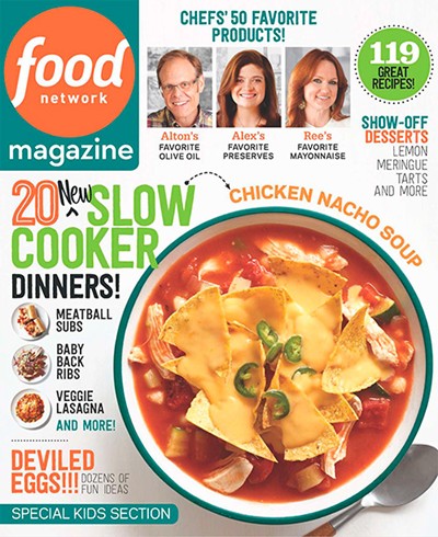 Food Network Magazine, April 2014