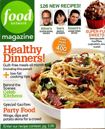 Food Network Magazine, Jan/Feb 2010