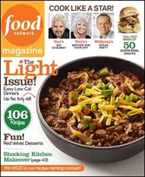 Food Network Magazine, Jan/Feb 2012: The Light Issue