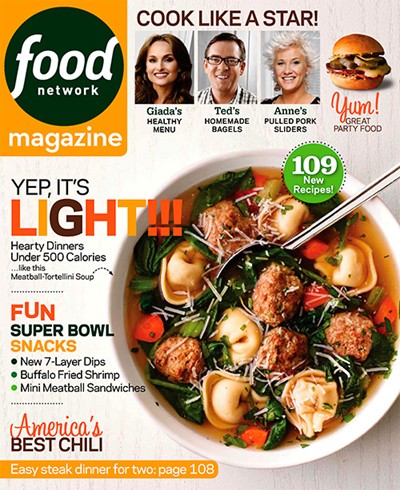 Food Network Magazine, Jan/Feb 2014