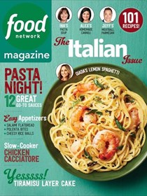 Food Network Magazine, March 2017: The Italian Issue