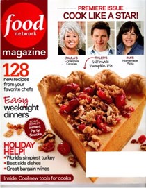 Food Network Magazine, Nov/Dec 2008