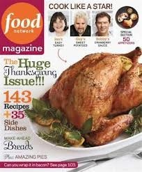 Food Network Magazine, November 2012: The Huge Thanksgiving Issue
