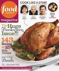 Food Network Magazine, November 2012: The Huge Thanksgiving Issue