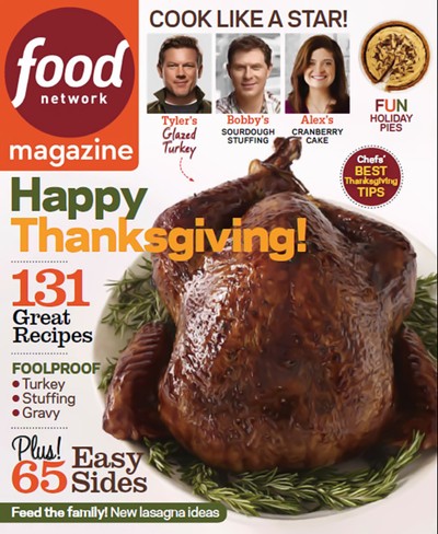 Food Network Magazine, November 2013