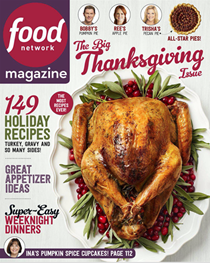 Food Network Magazine, November 2017: The Big Thanksgiving Issue