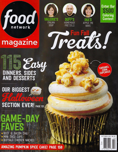 Food Network Magazine, October 2017