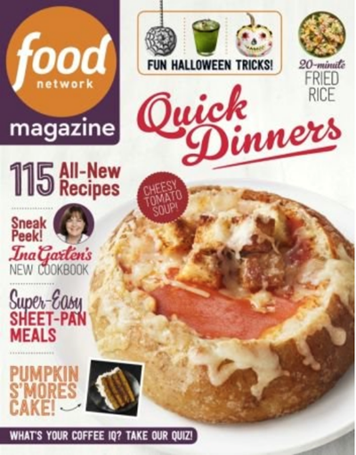Food Network Magazine, October 2018