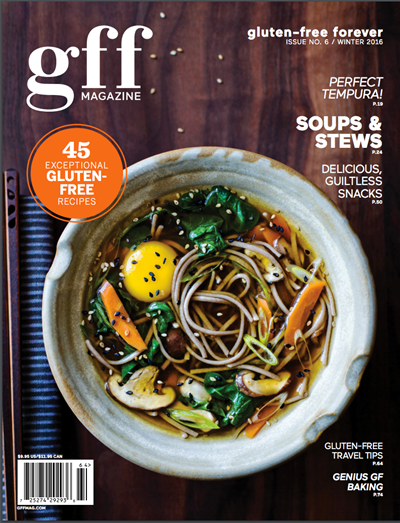 GFF (Gluten-Free Forever) Magazine, Winter 2016 (#6)