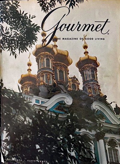 Gourmet Magazine, April 1972