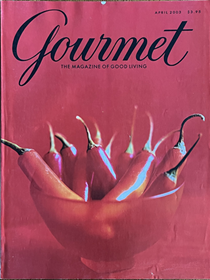 Gourmet Magazine, April 2003