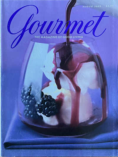Gourmet Magazine, August 2003