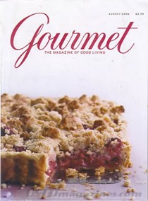 Gourmet Magazine, August 2006