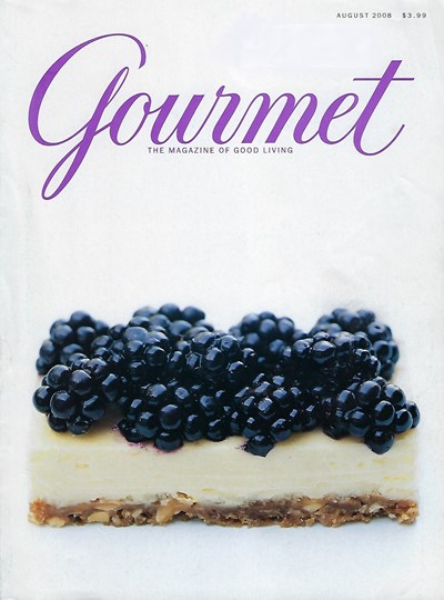 Gourmet Magazine, August 2008
