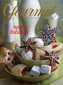 Gourmet Magazine, December 2002: Holiday Cookie Extravaganza