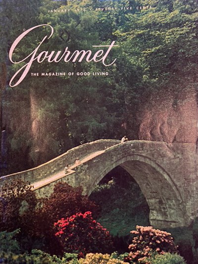 Gourmet Magazine, January 1975
