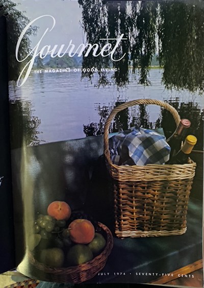 Gourmet Magazine, July 1974
