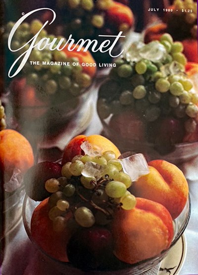 Gourmet Magazine, July 1980