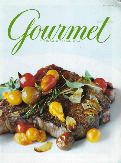 Gourmet Magazine, July 2008