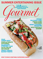 Gourmet Magazine, July 2009: Summer Entertaining Issue