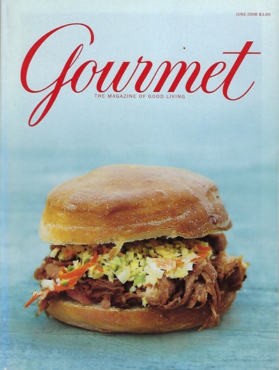 Gourmet Magazine, June 2008: Special Grilling Issue