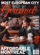 Gourmet Magazine, March 2006: The Montreal Issue