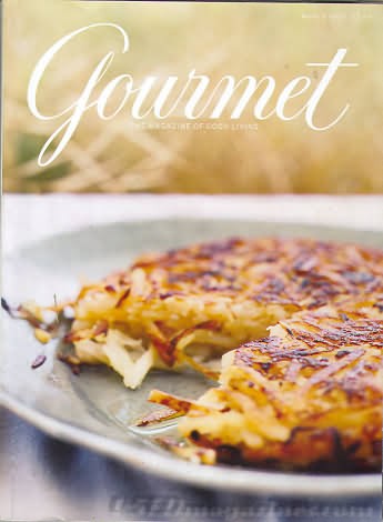 Gourmet Magazine, March 2007