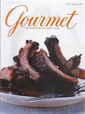 Gourmet Magazine, May 2006