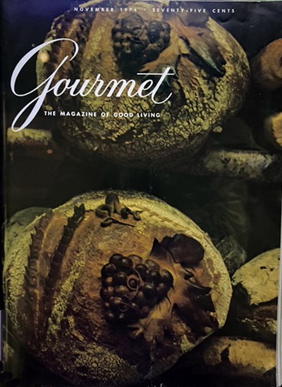 Gourmet Magazine, November 1974