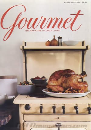 Gourmet Magazine, November 2006