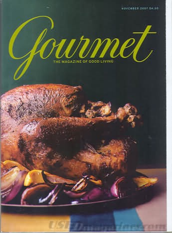 Gourmet Magazine, November 2007