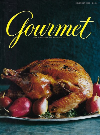 Gourmet Magazine, November 2008