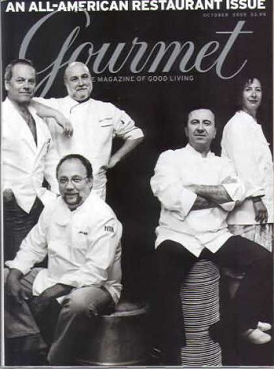 Gourmet Magazine, October 2005: The American Restaurant Issue