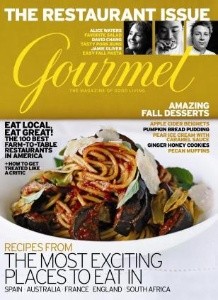 Gourmet Magazine, October 2007: The Restaurant Issue