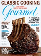 Gourmet Magazine, October 2008: The Restaurant Issue