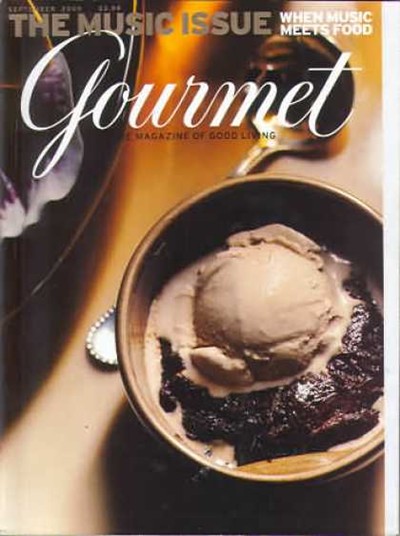 Gourmet Magazine, September 2005: The Music Issue
